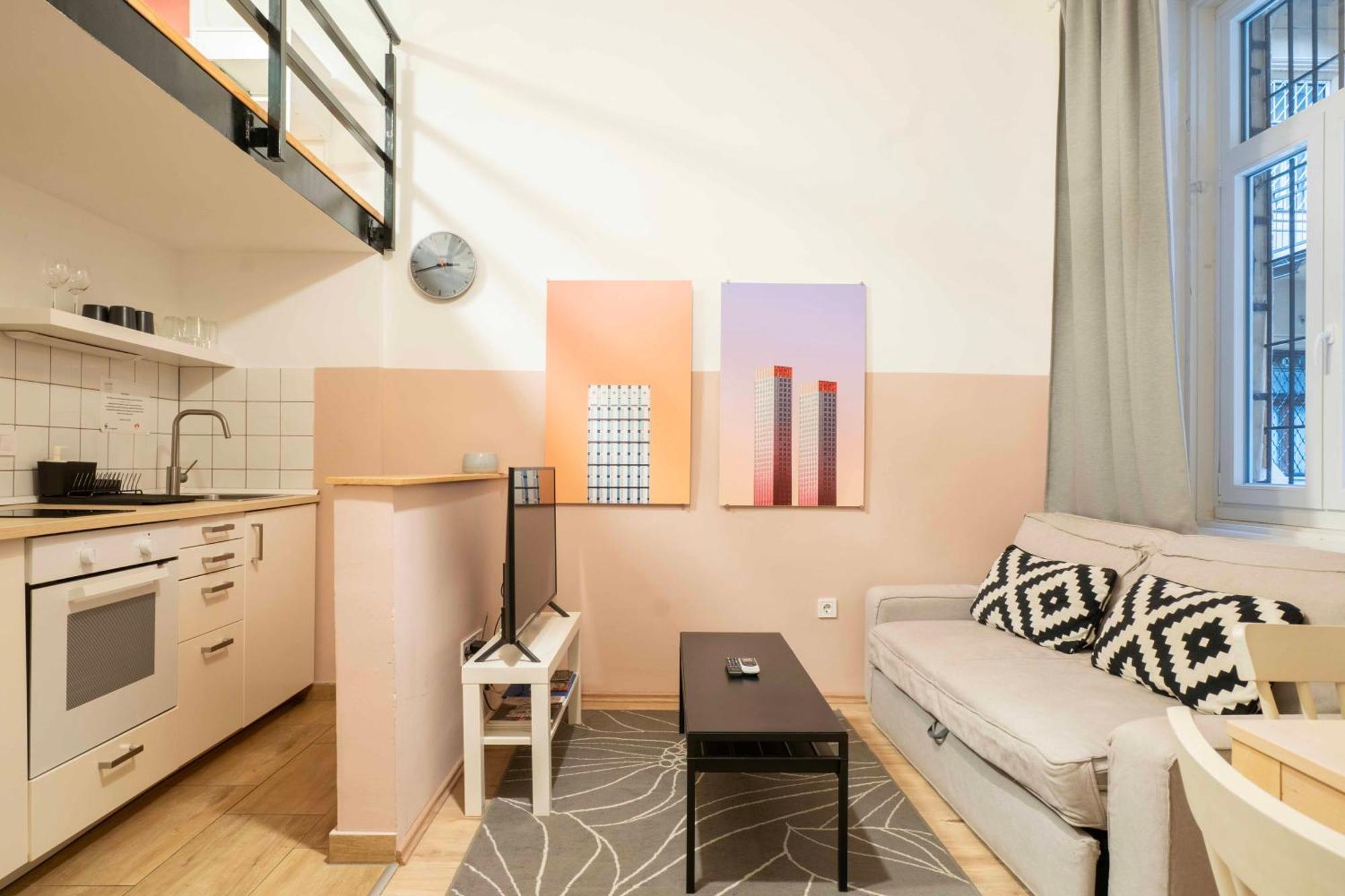 Appartement Cosy In Erzsebetvaros W41 Pink Boedapest